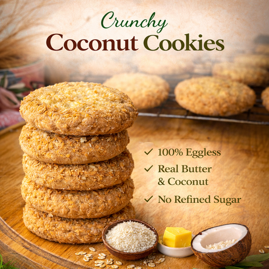 Coconut Cookies Premium Eggless