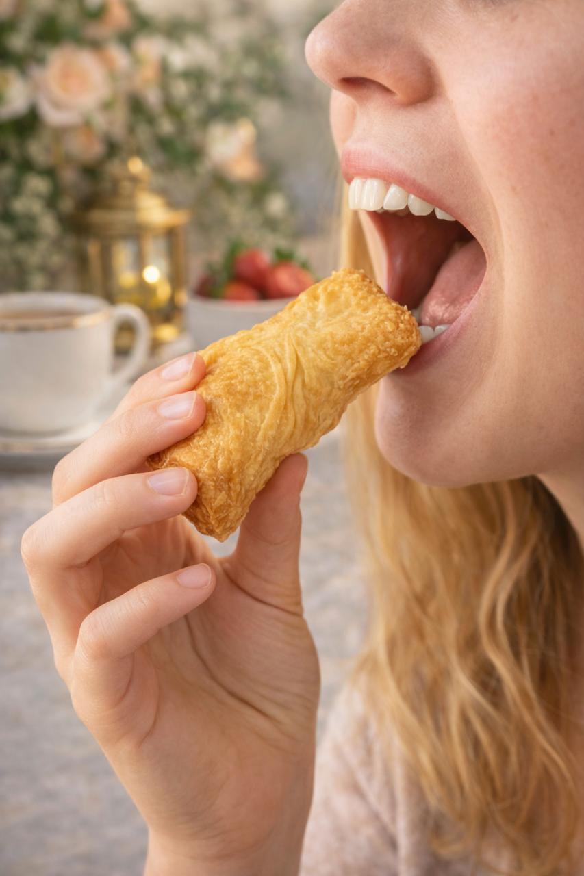 Crispy Butter Twisters Cookies/ bydoonmemoriescookies