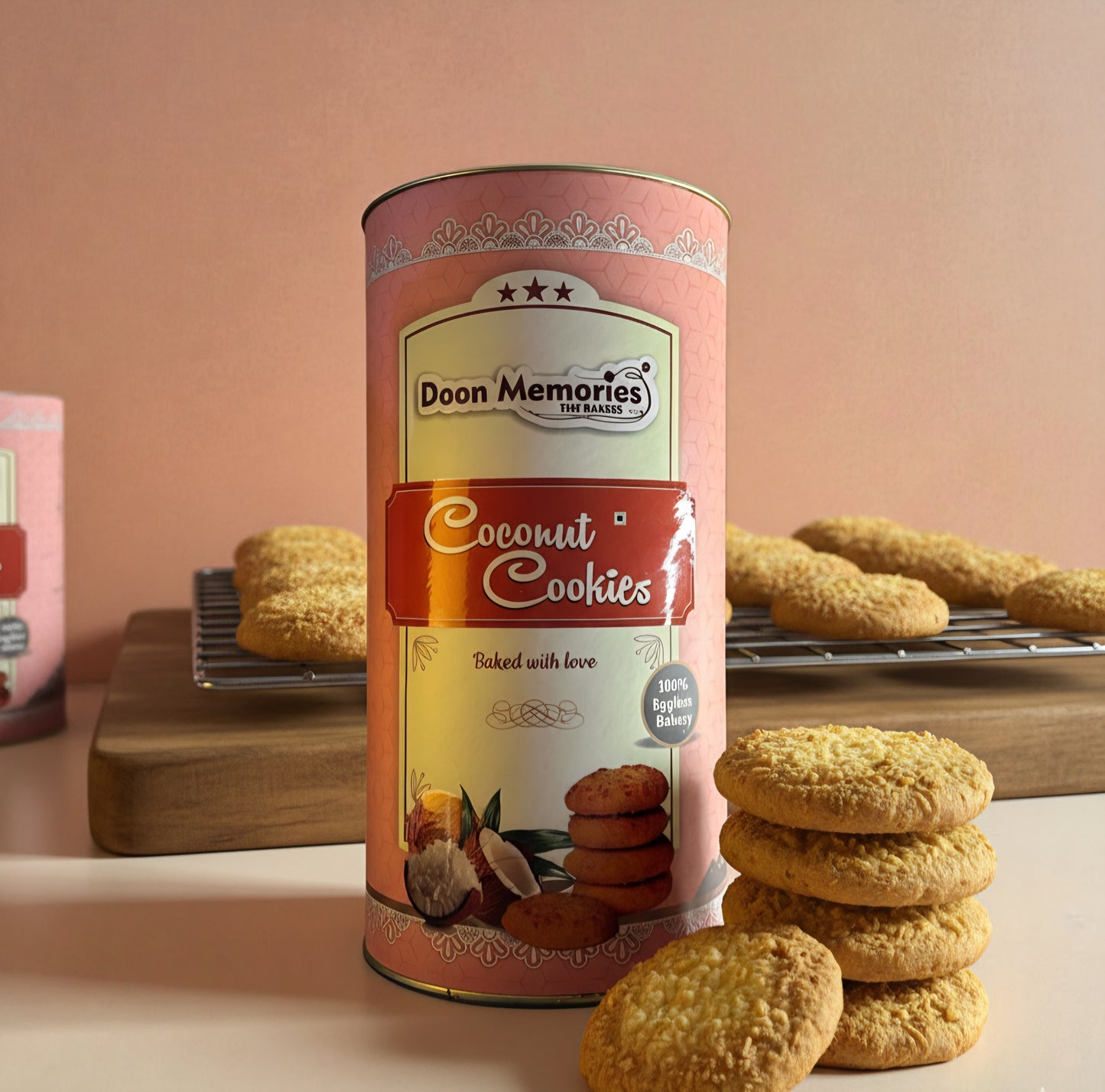 Coconut Cookies Premium Eggless