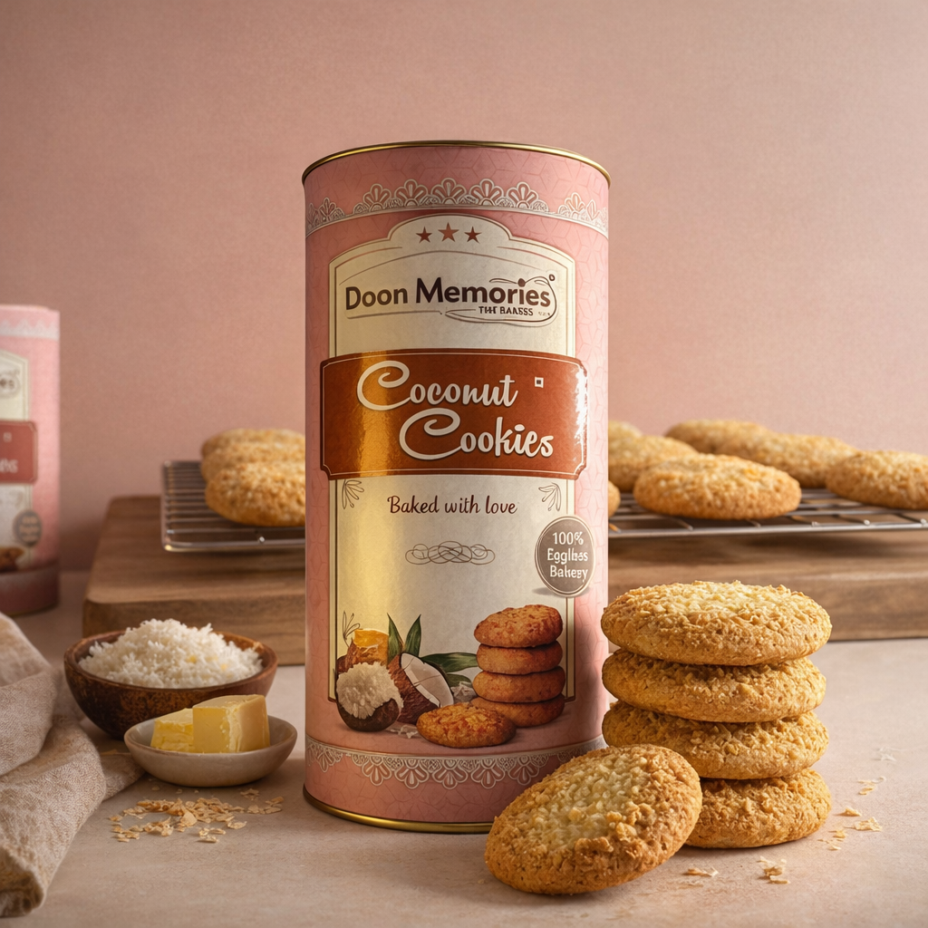 Coconut Cookies Premium Eggless