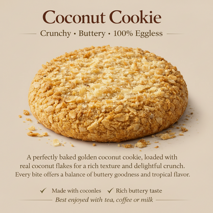 Coconut Cookies Premium Eggless