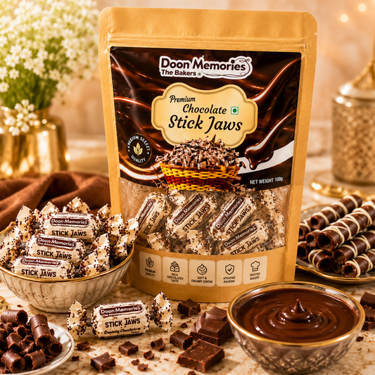 Chocolate Stick Jaws (100gm)