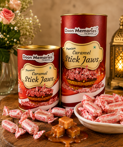 Caramel Stick Jaws Toffees, 400g