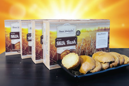 Milk rusk pack of 4 by Doon Memories