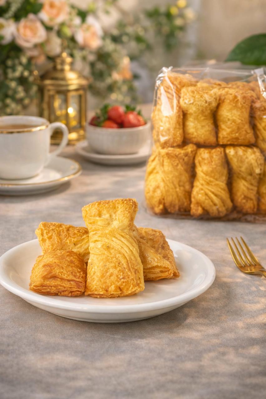 Crispy Butter Twisters (Eggless) Cookies/ bydoonmemoriescookies