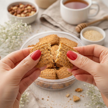 Atta Ajwain Cookies/ bydoonmemories