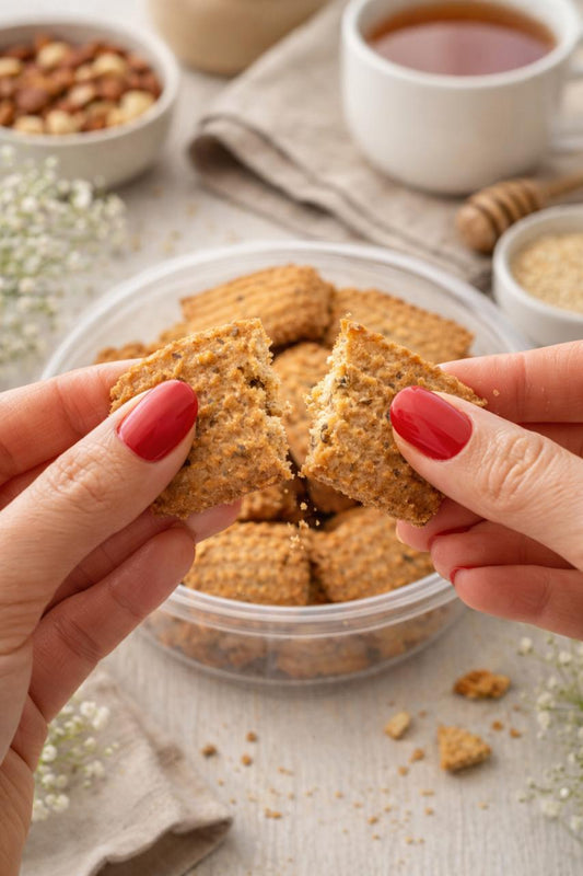 Atta Ajwain Cookies/ bydoonmemories