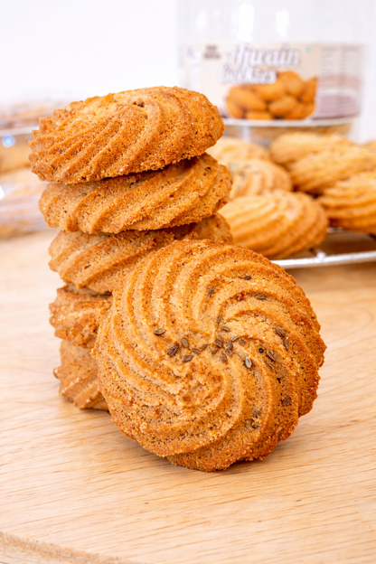 Doon Memories eggless ajwain cookies