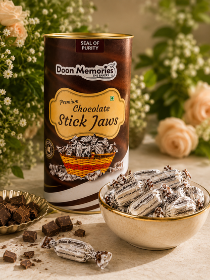 Chocolate Stick Jaws, 400gm.