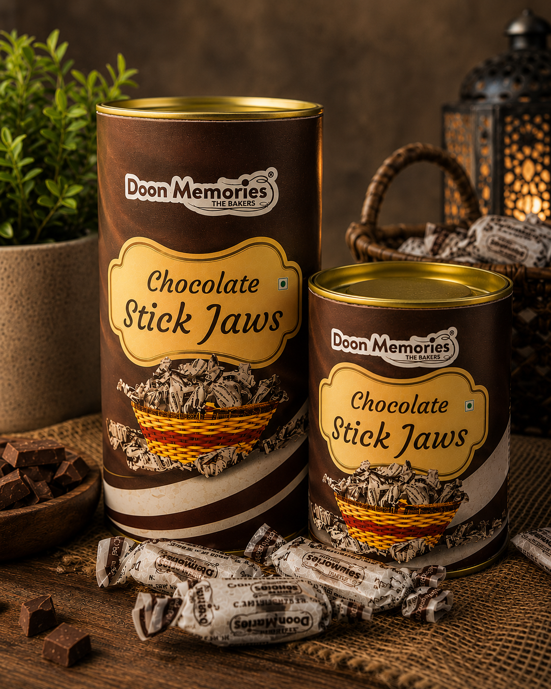 Chocolate Stick Jaws, 400gm.