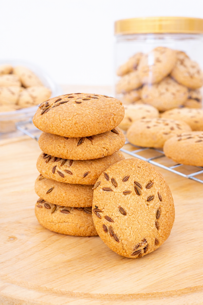 100% eggless jeera cookies/ bydoonmemories 