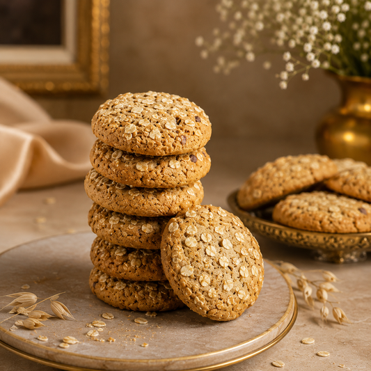 Oats and Raisins Cookies Premium Eggless