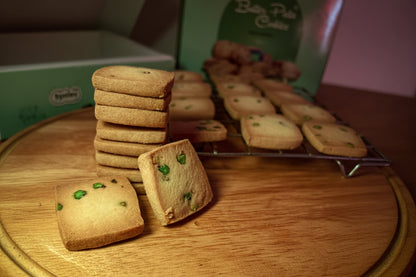 Doon Memories eggless pista cookies